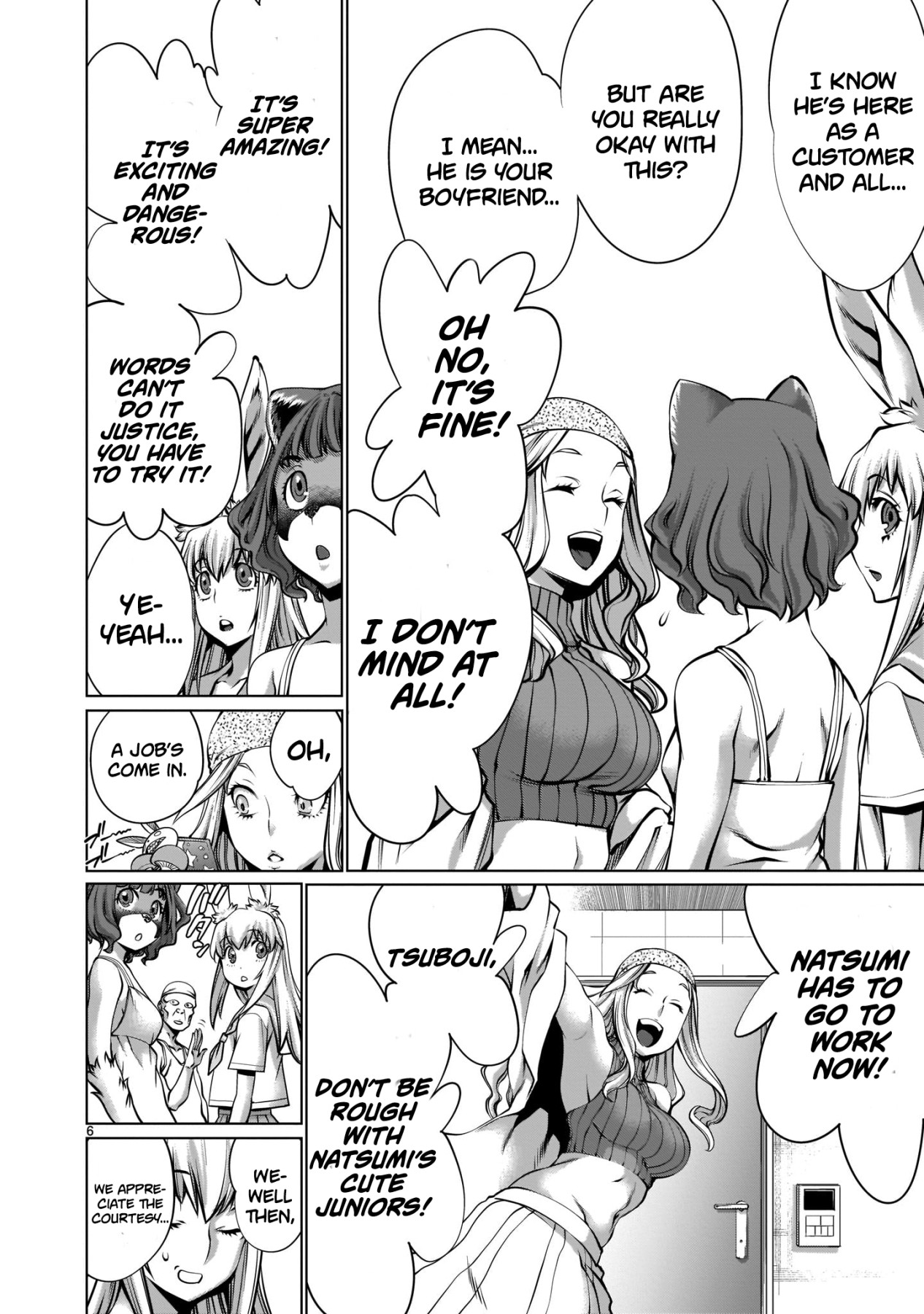 Hentai Manga Comic-Isn't It Too Much? Inaba-san/Hoshi Gari Sugidesho? Inaba-san Ch. 5-Read-6